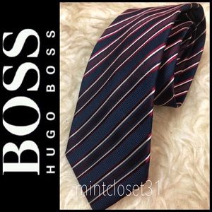 🆕 BOSS by Hugo Boss Italy Silk Tie